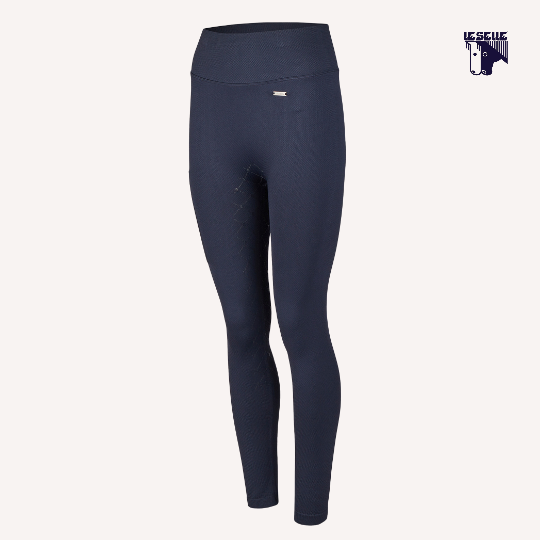 LEGGINGS ESKADRON SEAMLESS - BLU
