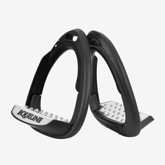 EQUILINE JUMP X-CEL BLACK STIRRUPS