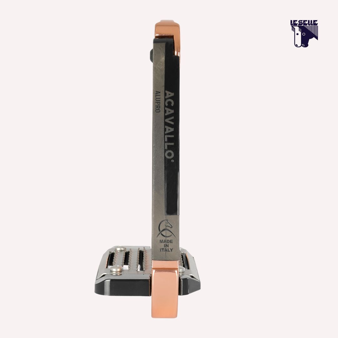 ALUPRO OUTLET ACAVALLO STIRRUPS - ROSEGOLD