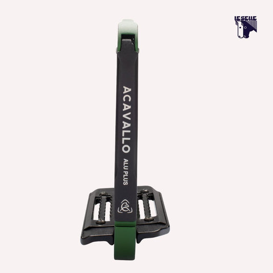 ACAVALLO ALUPLUS 2.0 STIRRUPS - GREEN