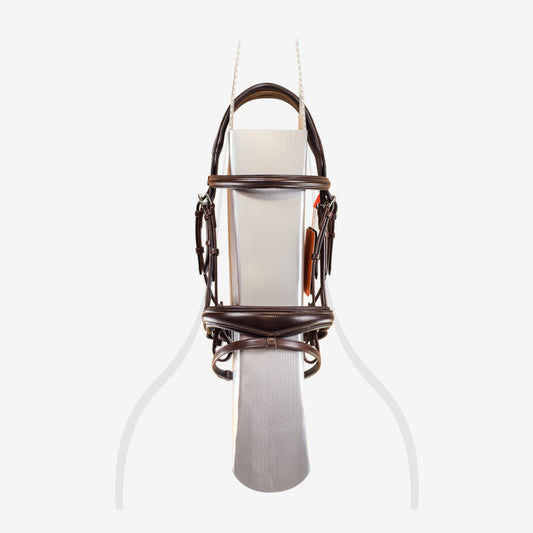 TESTIERA ACAVALLO MAESTÀ 2 - MARRONE