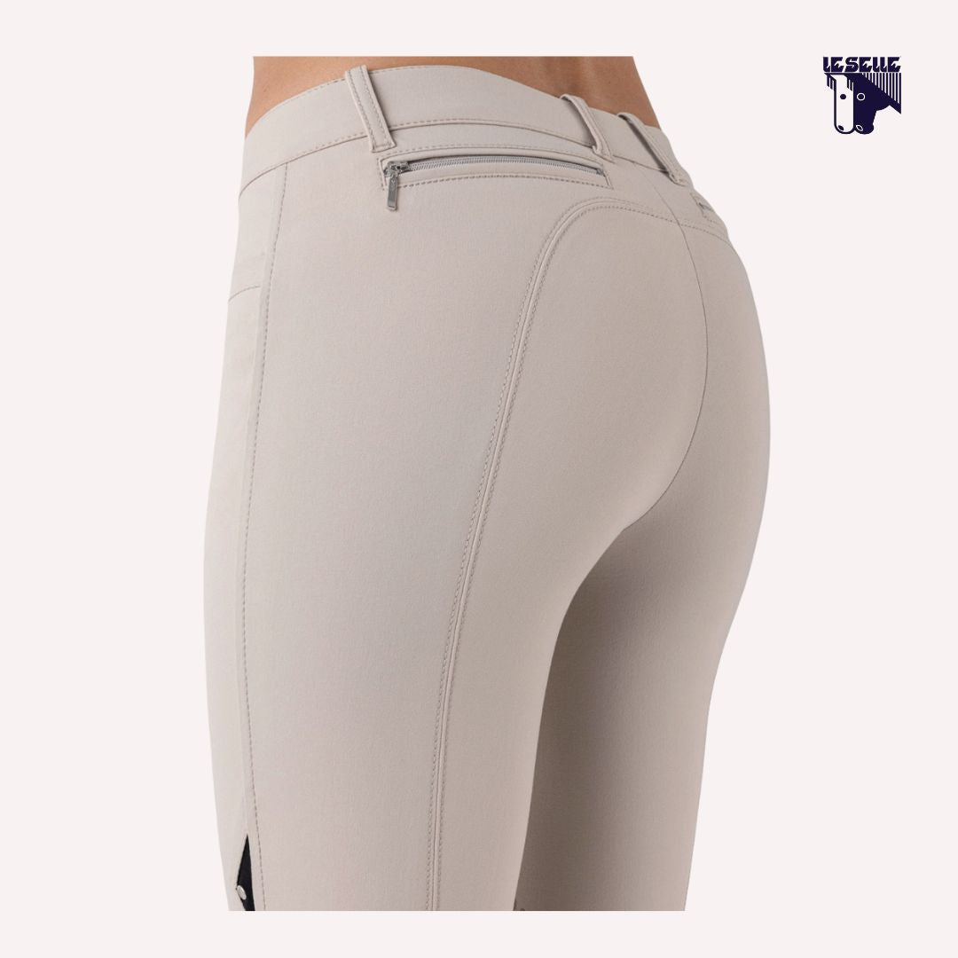 PANTALONI EQUILINE ASH - BEIGE