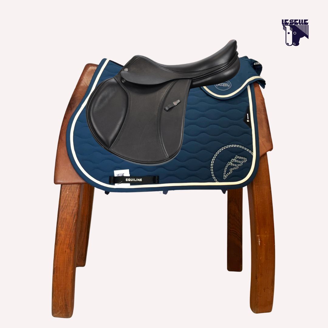 SOTTOSELLA E CUFFIETTA EQUILINE ONDA - LEGION BLUE