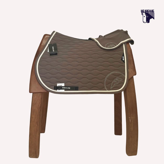 SOTTOSELLA E CUFFIETTA EQUILINE ONDA - FANGO