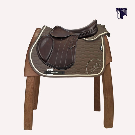 SOTTOSELLA E CUFFIETTA EQUILINE ONDA - FANGO