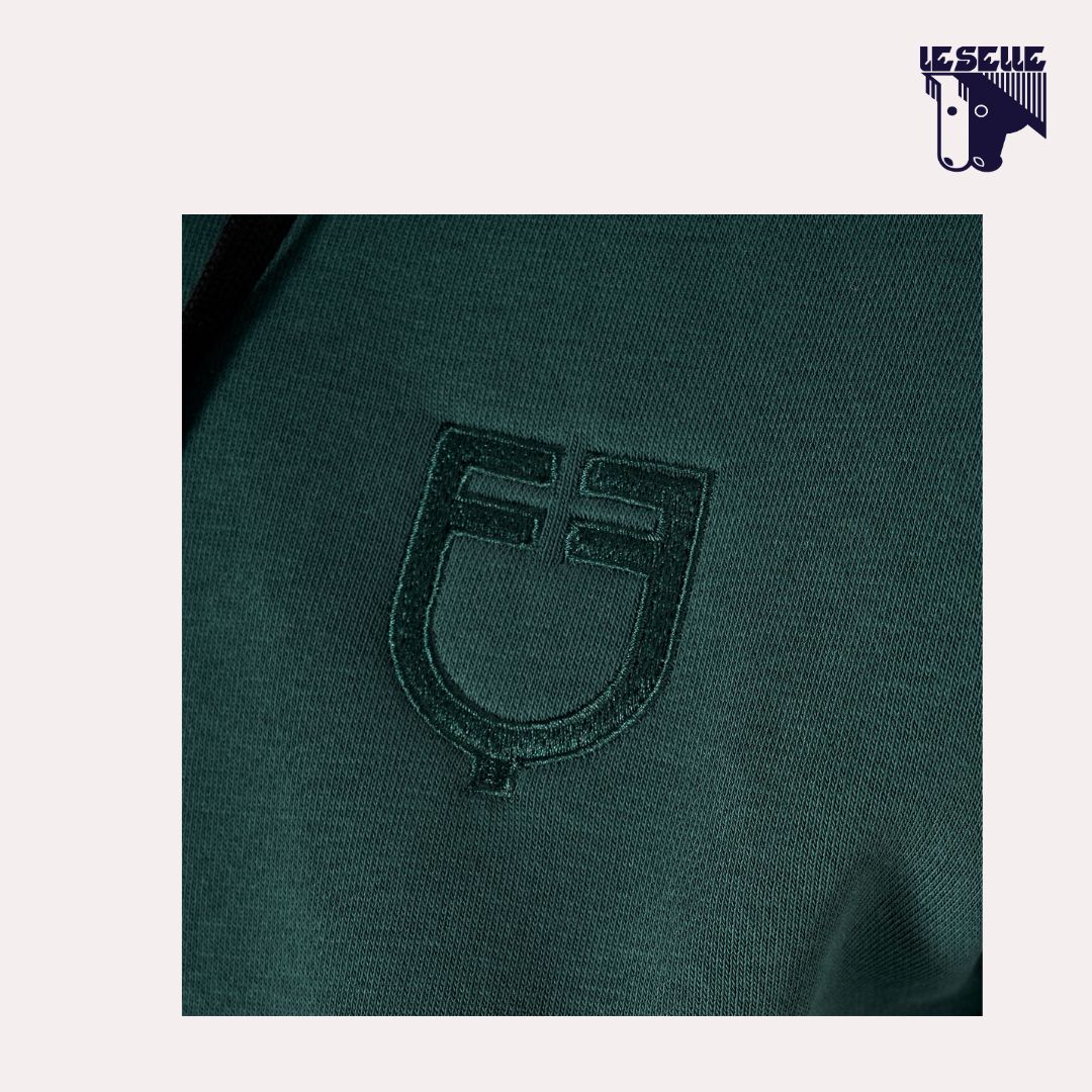 FELPA EQUESTRO COTTON FLEECE - PINE GROOVE
