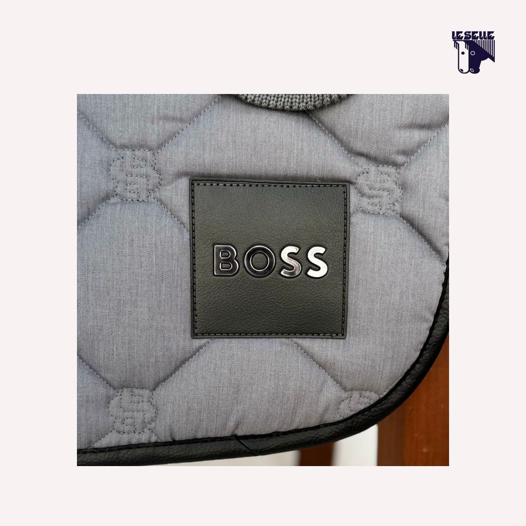 SET SOTTOSELLA E CUFFIETTA BOSS - GRIGIO
