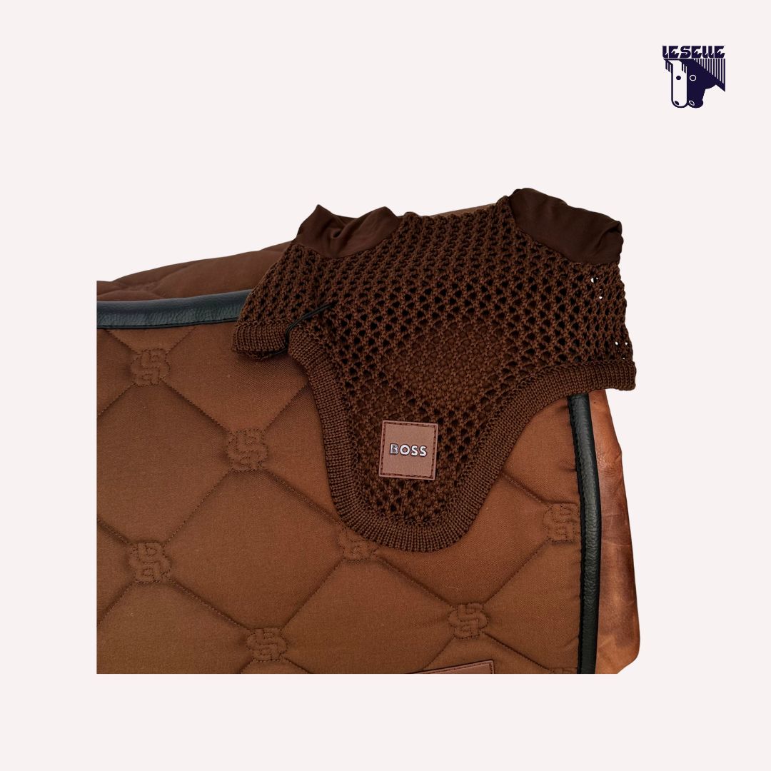 SET SOTTOSELLA E CUFFIETTA BOSS - MARRONE