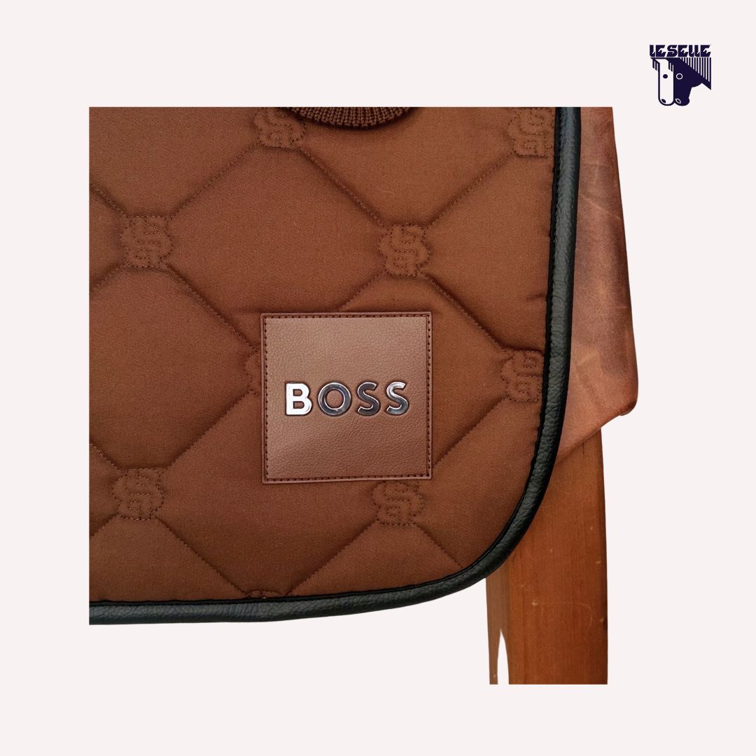 SET SOTTOSELLA E CUFFIETTA BOSS - MARRONE