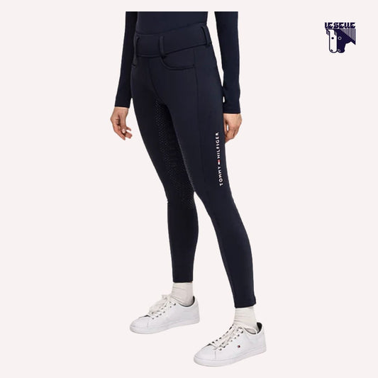 LEGGINGS TOMMY HILFIGER VERMONT - BLU