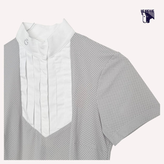 CAMICIA CAVALLERIA TOSCANA PERFORATED JERSEY