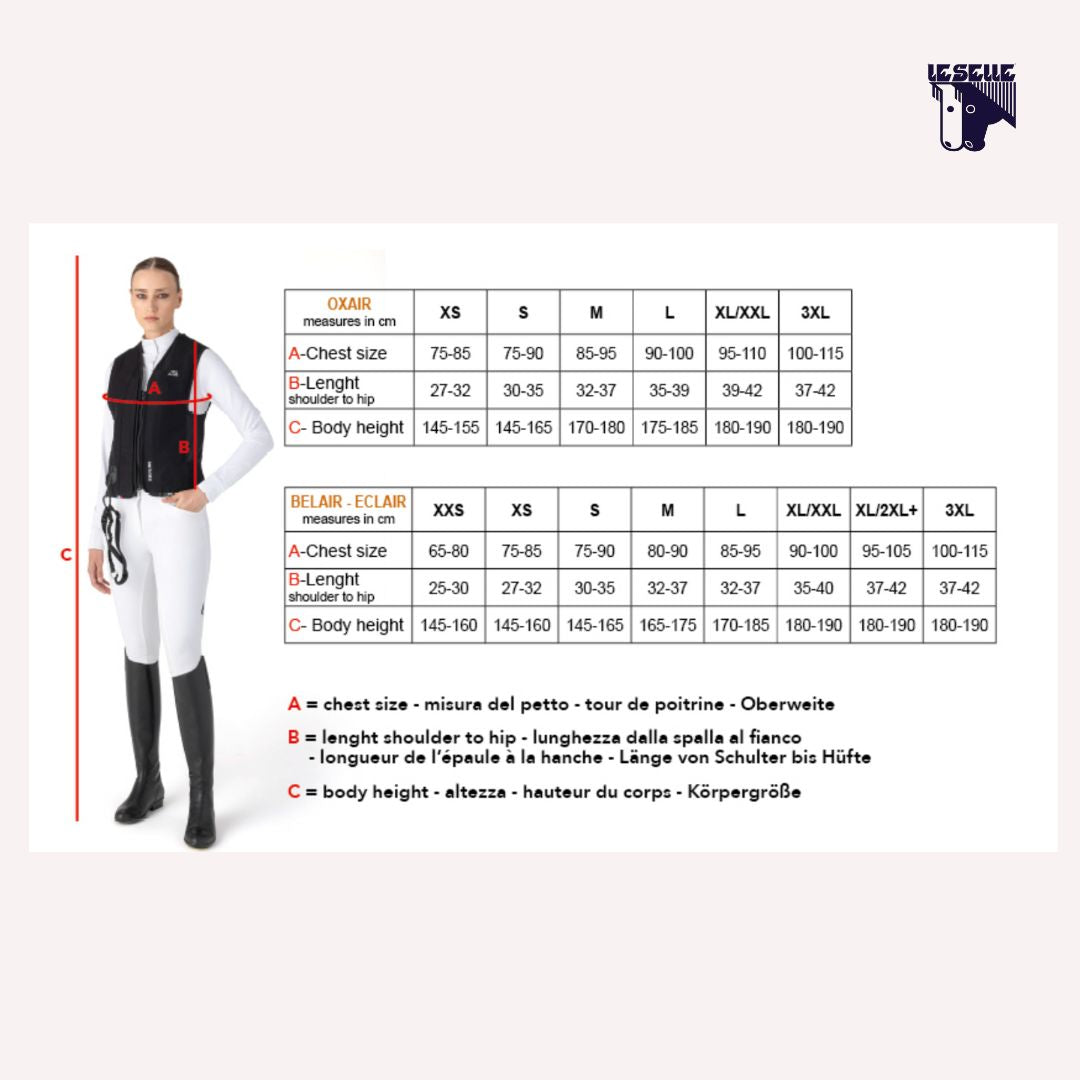 AIRBAG EQUILINE ECLAIR