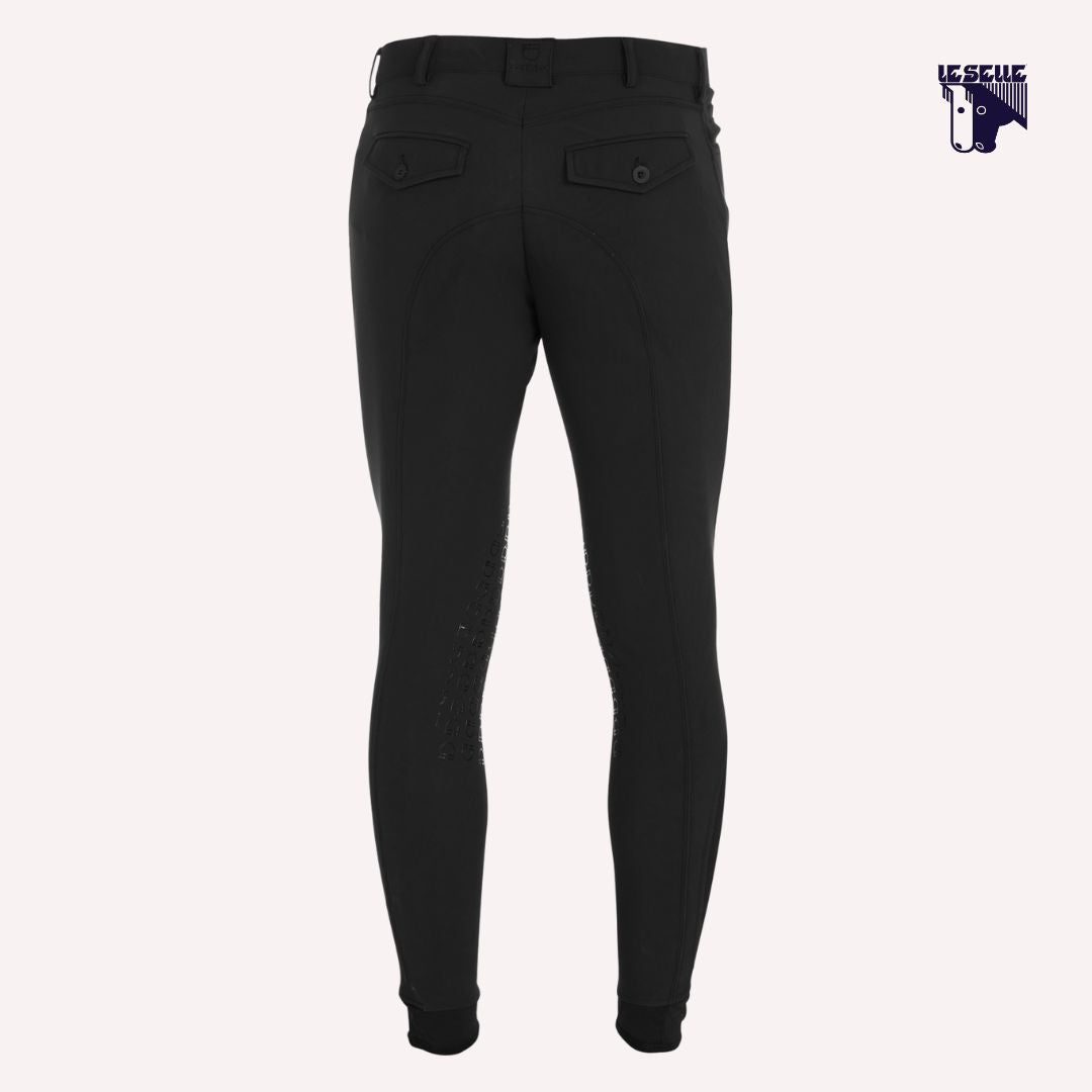 PANTALONI UOMO EQUESTRO CASPAR - NERO