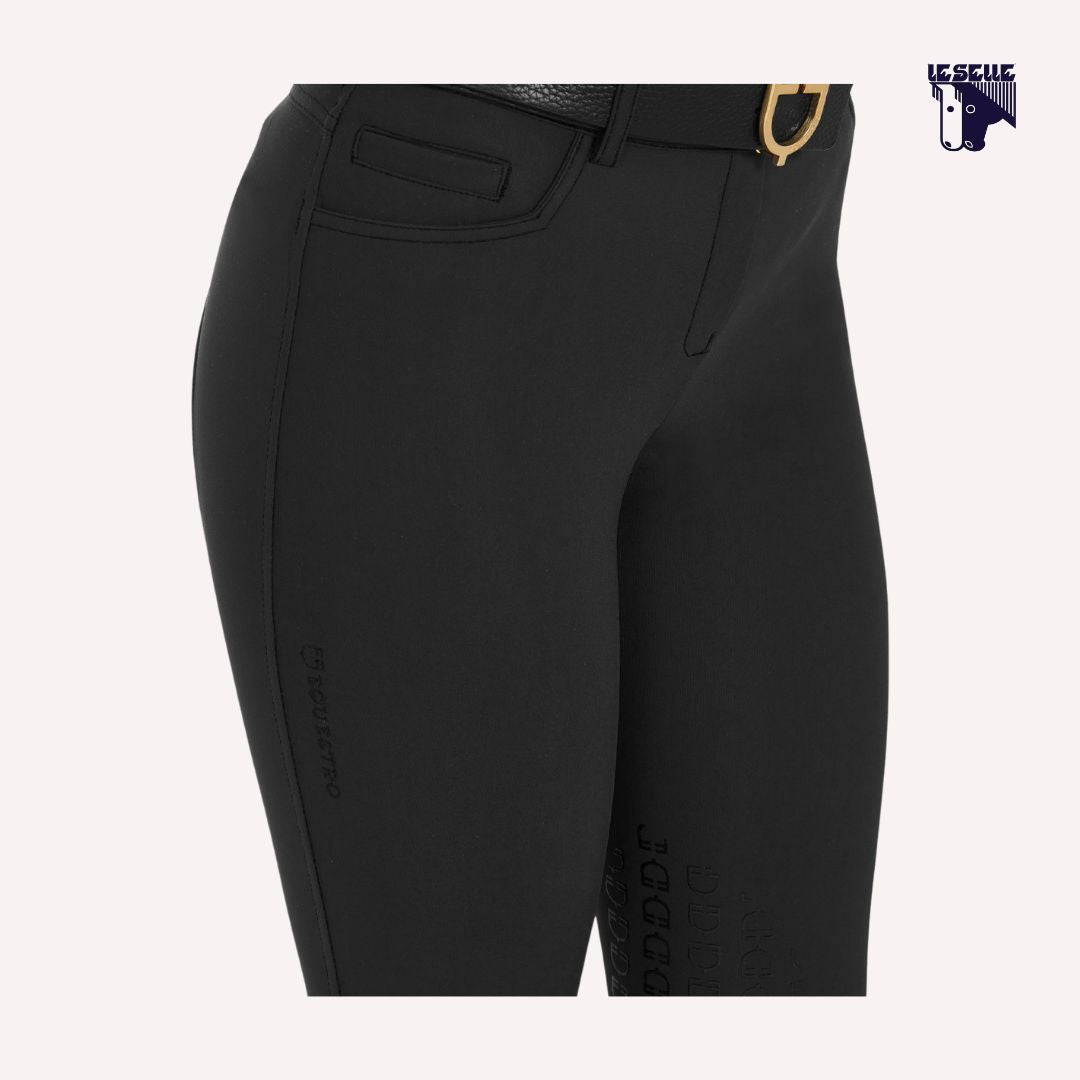 PANTALONI EQUESTRO ZENDA - NERO