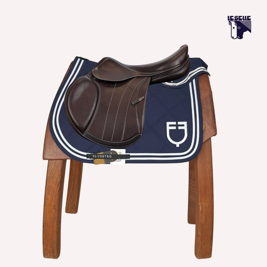 COMPLETO EQUESTRO DOUBLE STRIPES - BLU