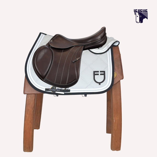 COMPLETO EQUESTRO DOUBLE STRIPES - GHIACCIO