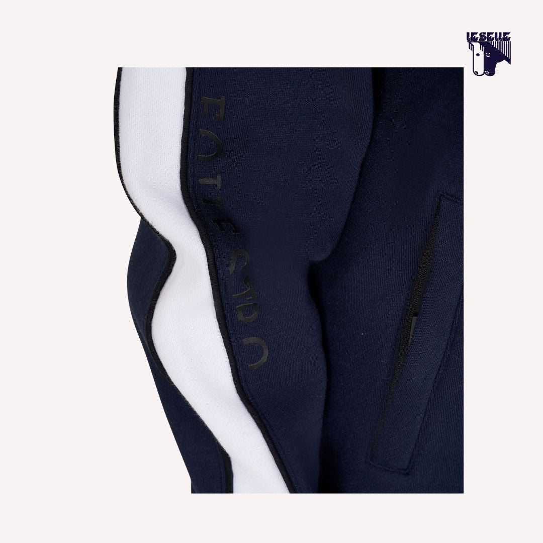 FELPA BIMBA EQUESTRO - BLU
