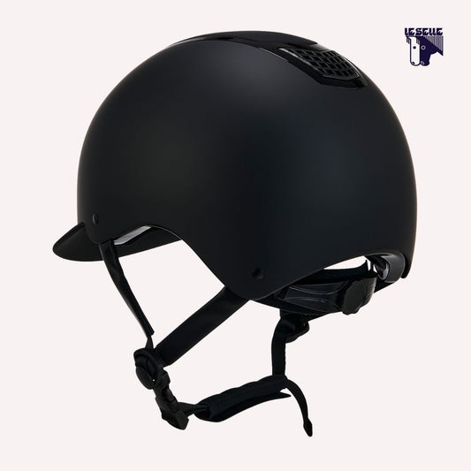 CAP EQUESTRO ECLIPSE PLAIN MATT - NERO