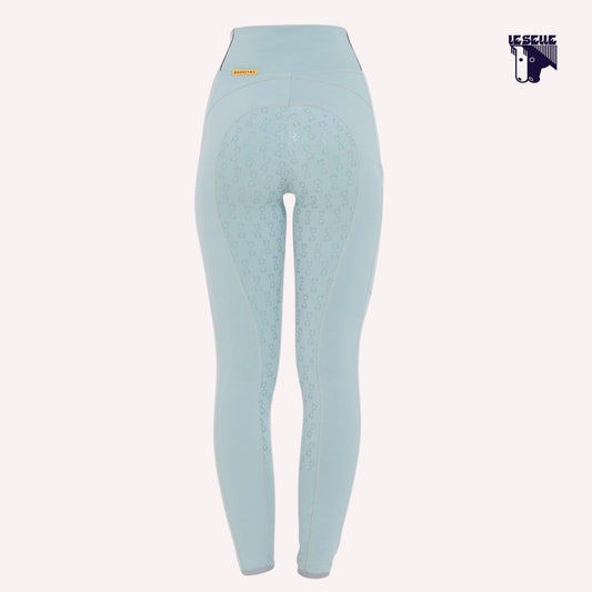 LEGGINGS EQUESTRO - AZZURRO