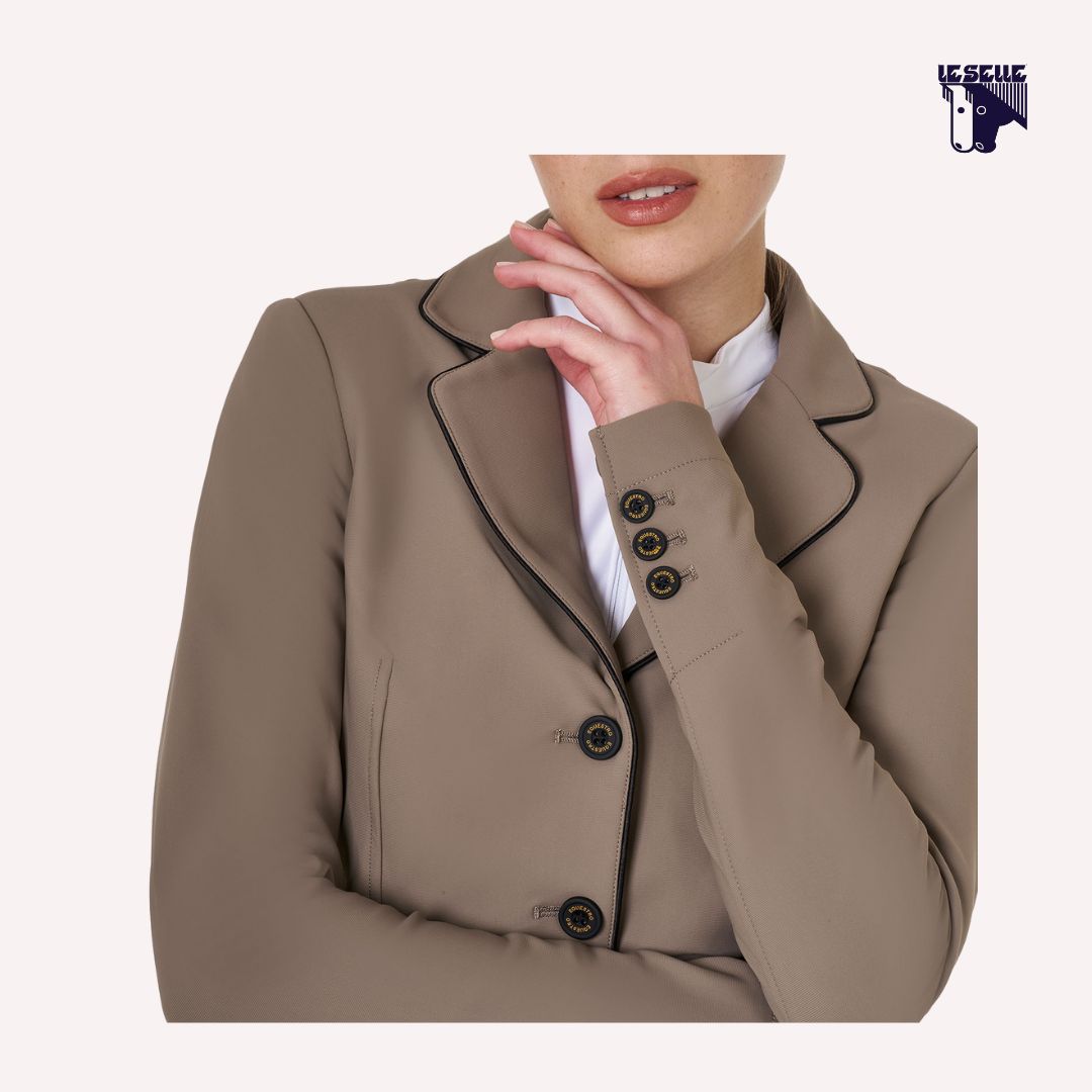 GIACCA EQUESTRO DA CONCORSO TECNOSTRETCH - FANGO