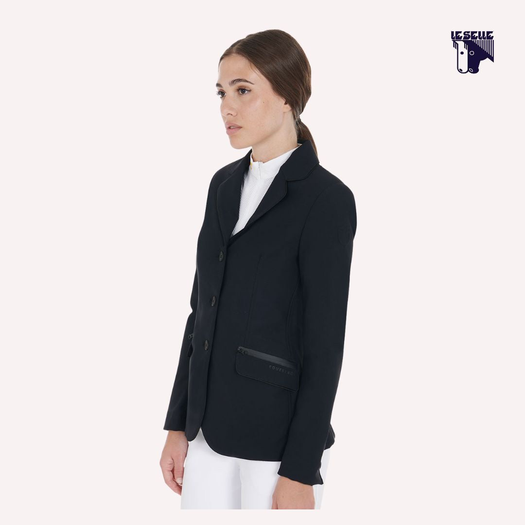 GIACCA EQUESTRO DA CONCORSO TECNOSTRETCH - NERO