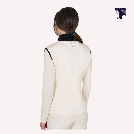 SMANICATO DONNA EQUESTRO - CREMA
