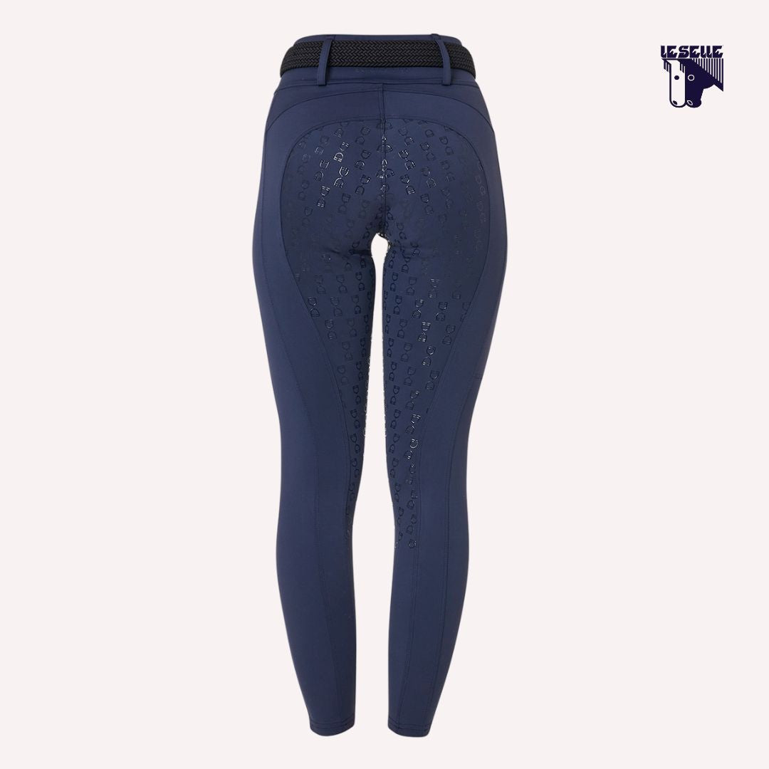 LEGGINGS EQUESTRO HYBRID - BLU