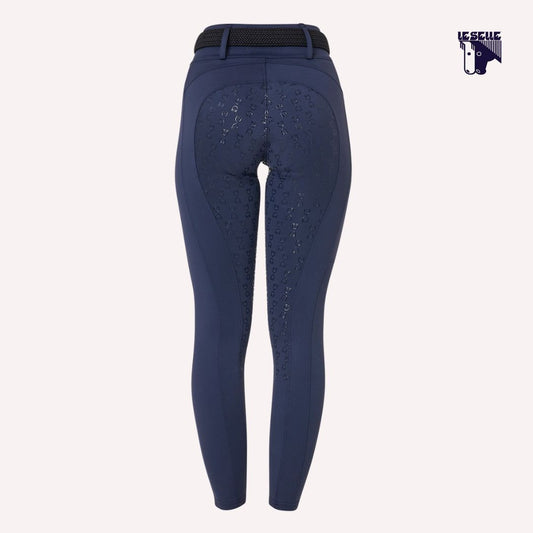LEGGINGS EQUESTRO HYBRID - BLU