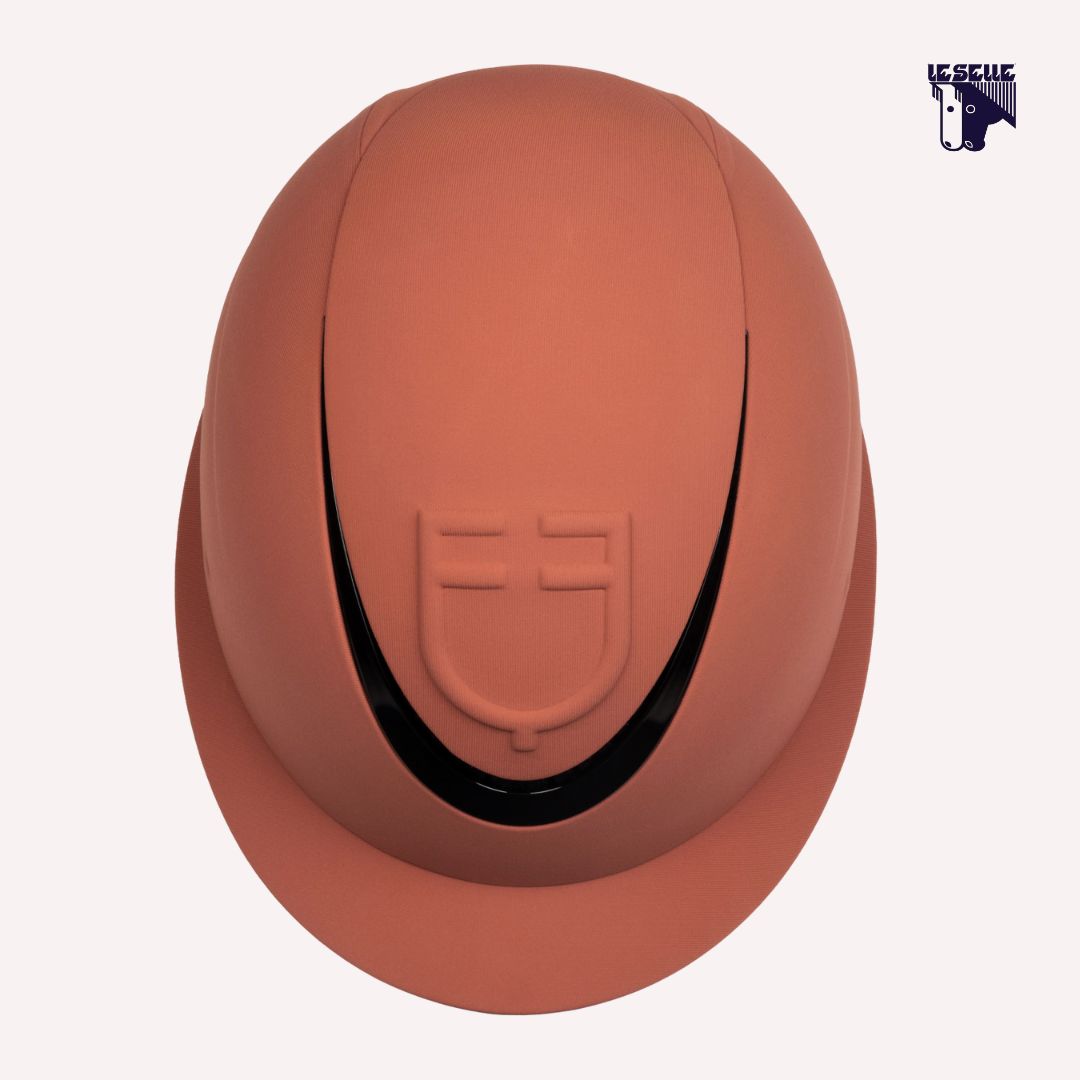 CAP EQUESTRO LOGO EMBOSSED LADY - MARRON