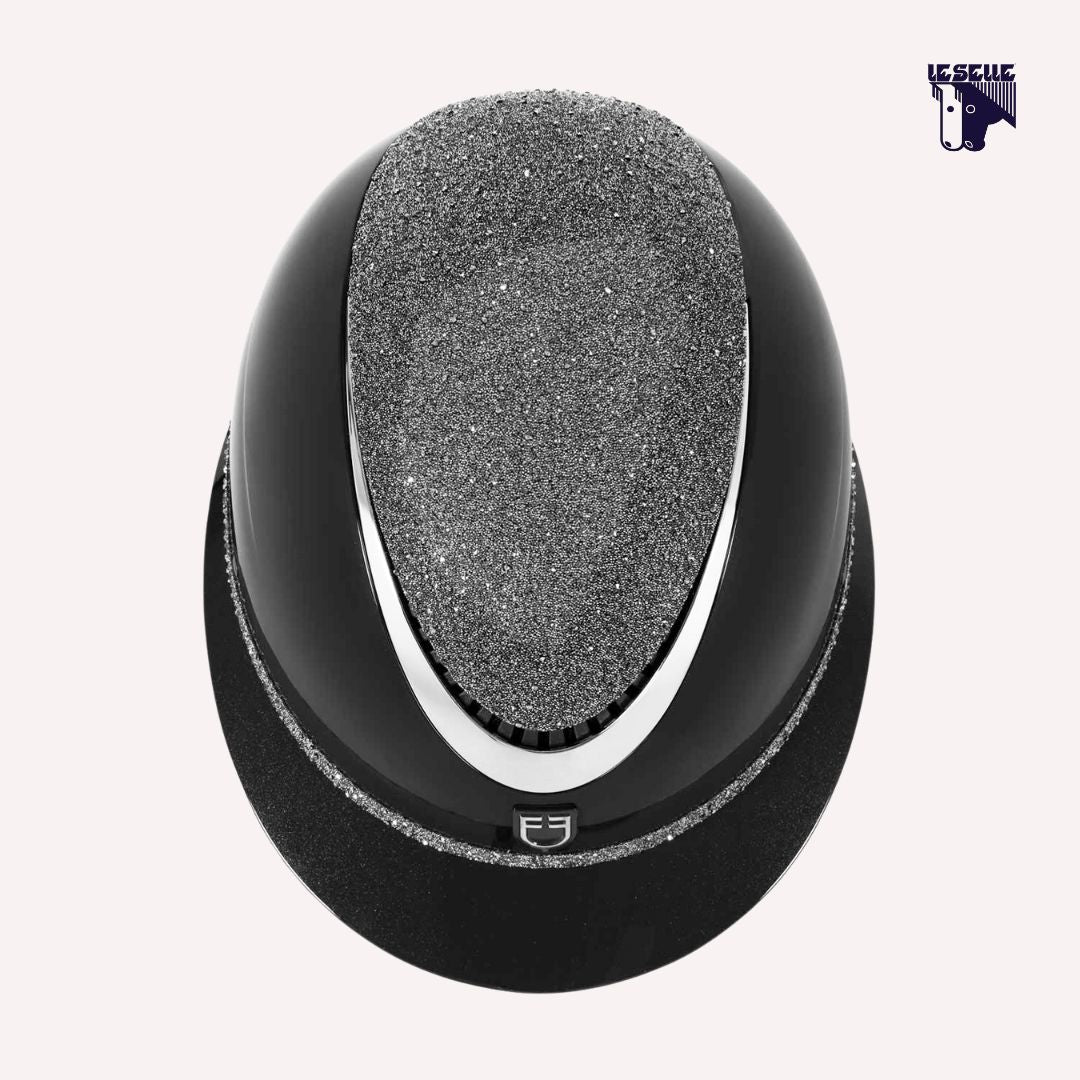 CAP EQUESTRO LUXURY - NERO/ARGENTO