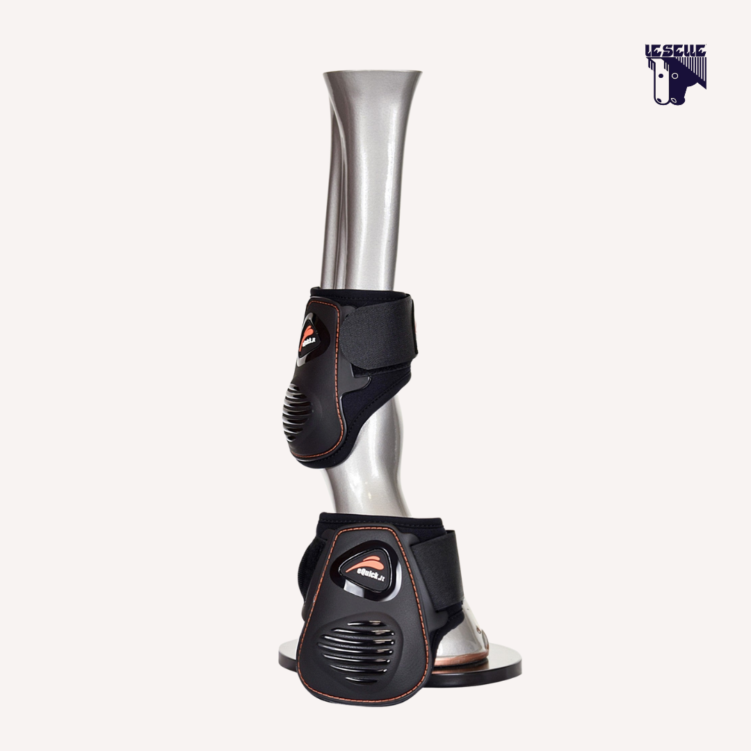 EQUICK E-LIGHT BLACK BOOTS