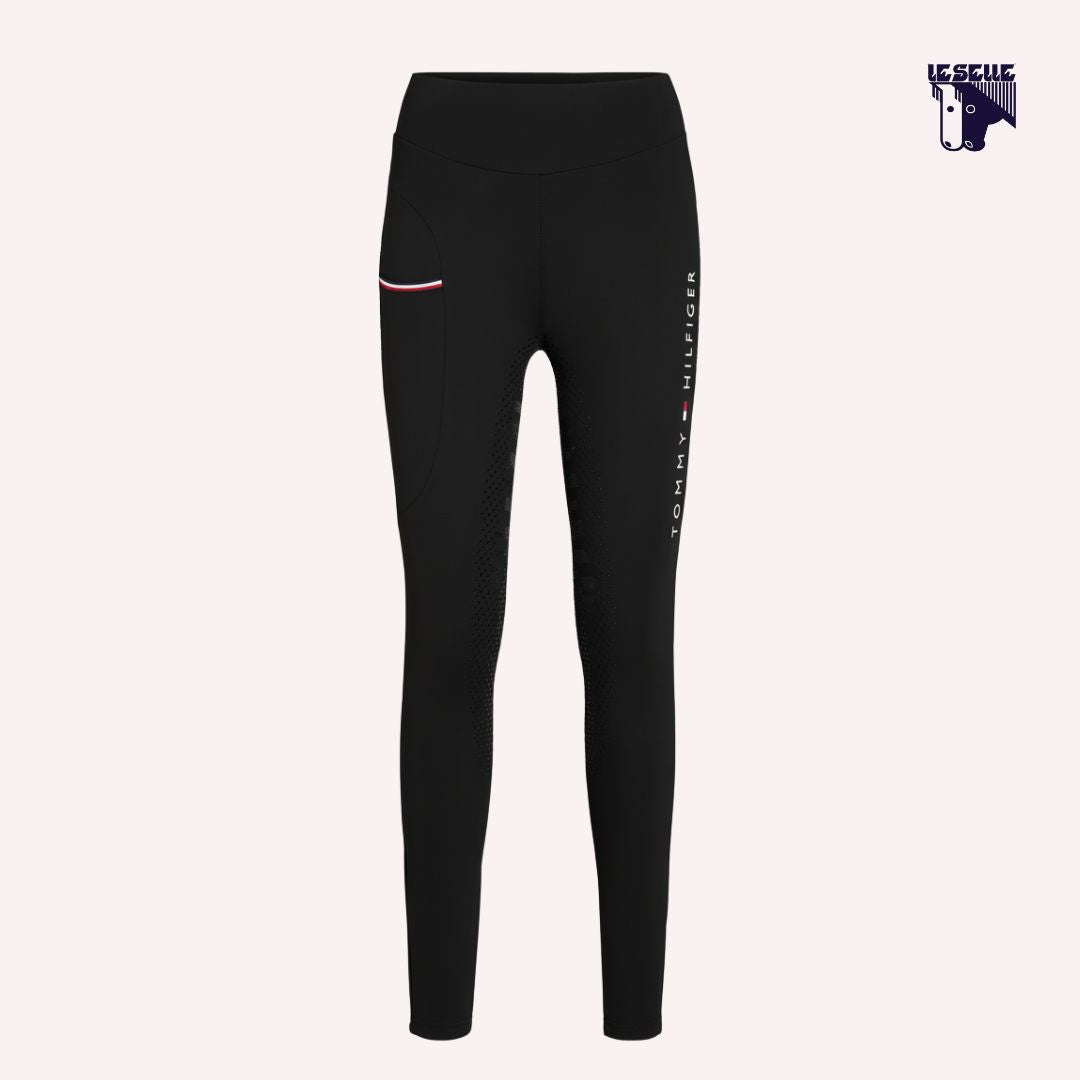 LEGGINGS INVERNALI TOMMY HILFIGER ELMIRA - NERO