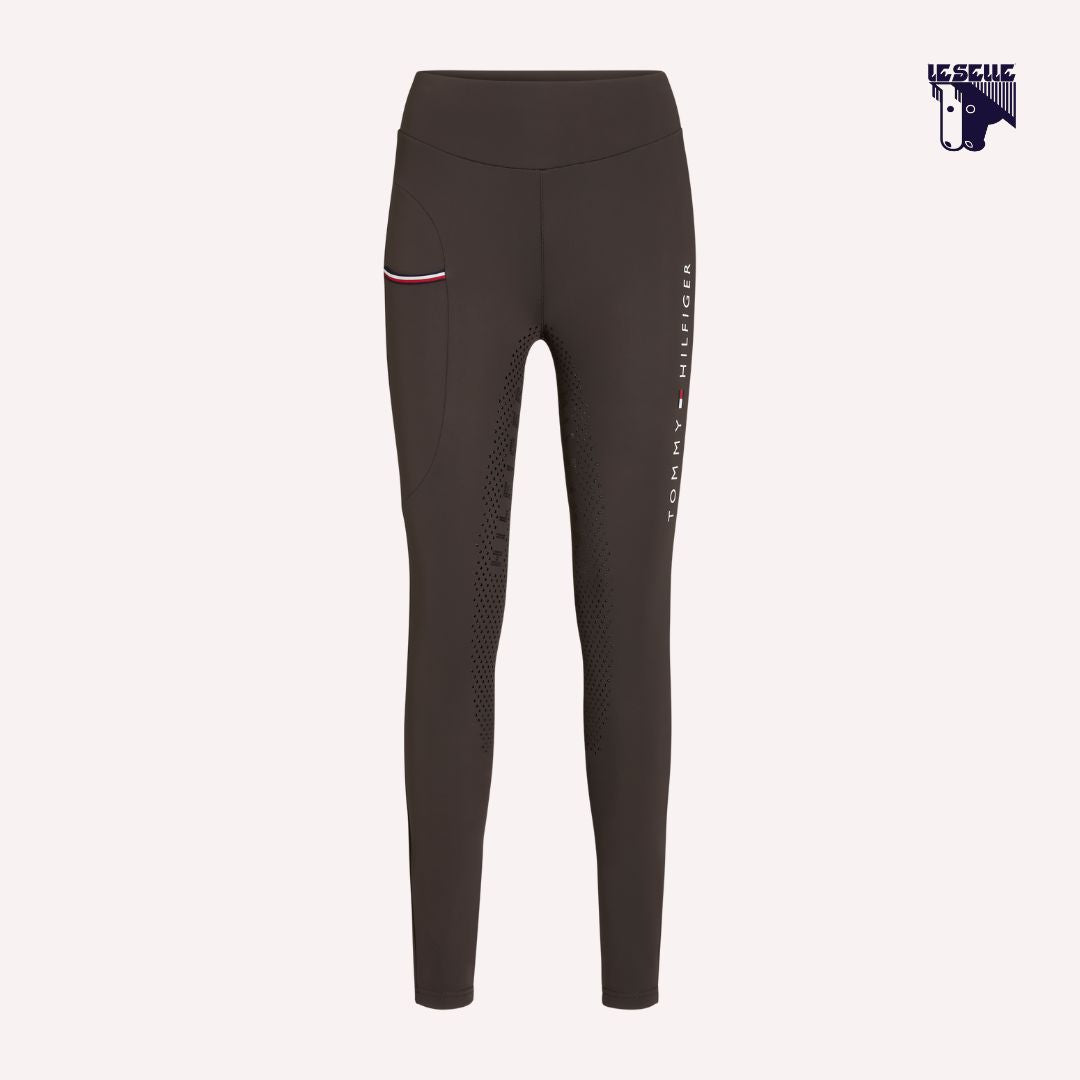 LEGGINGS INVERNALI TOMMY HILFIGER ELMIRA - MARRONE