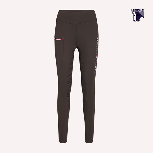 LEGGINGS INVERNALI TOMMY HILFIGER ELMIRA - MARRONE