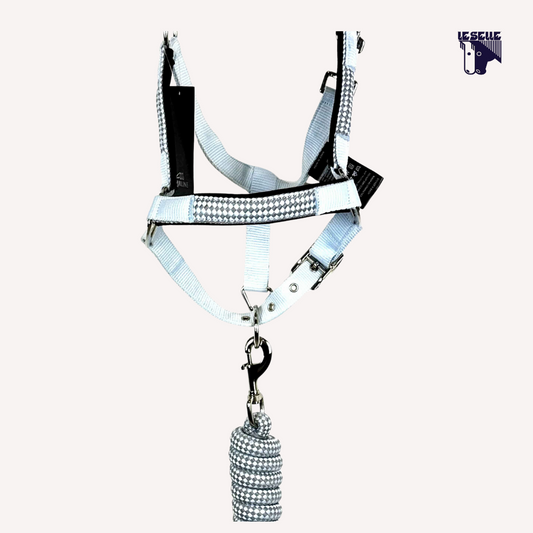 EQUILINE CUATES HALTER AND LEADLINE - ICE