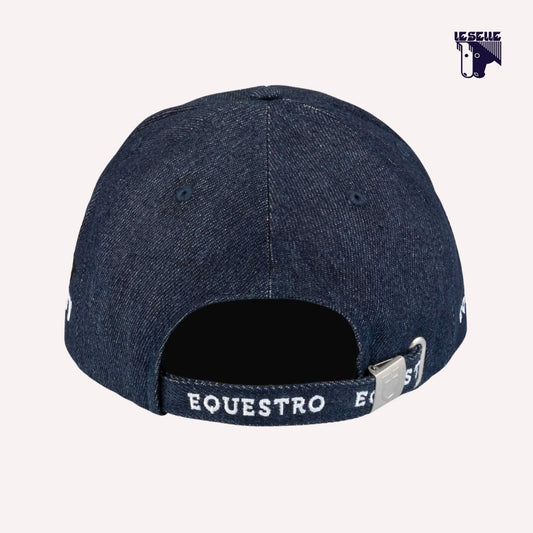 CAPPELLINO UNISEX BASEBALL EQUESTRO - DENIM
