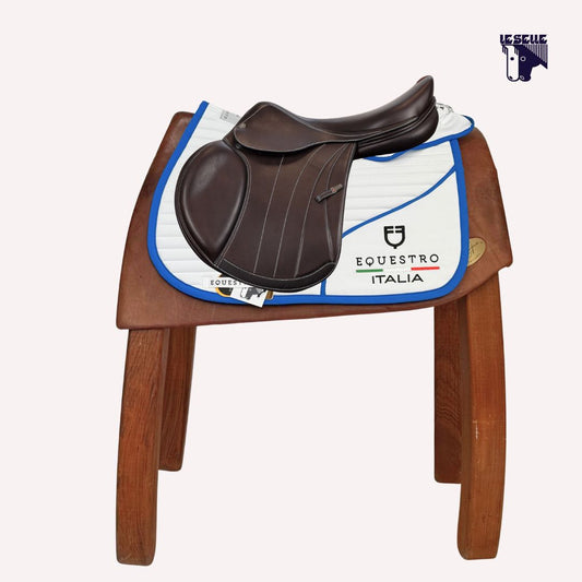 SOTTOSELLA E CUFFIETTA EQUESTRO X FISE PONY - BIANCO