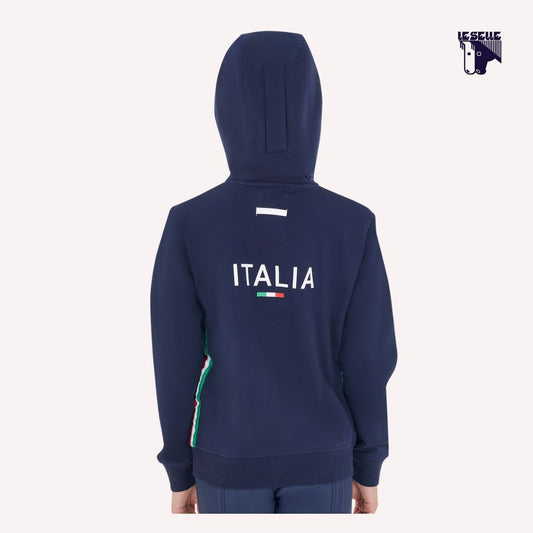 FELPA EQUESTRO X FISE - BLU