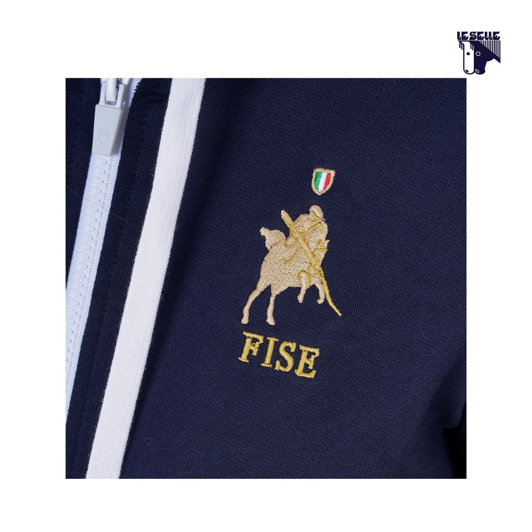 FELPA EQUESTRO X FISE - BLU