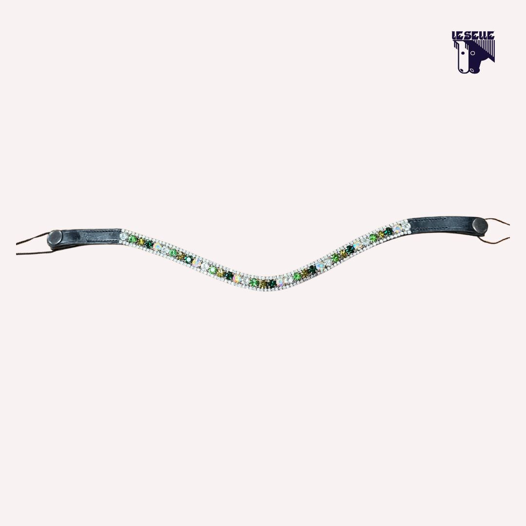 FRONTALINO SILVERLINE TACK - VERDE SHADOW
