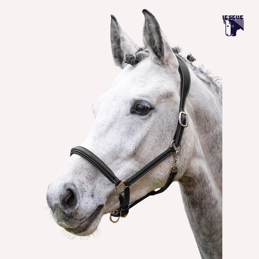 CAVEZZA IN CUOIO EQUILINE - NERA