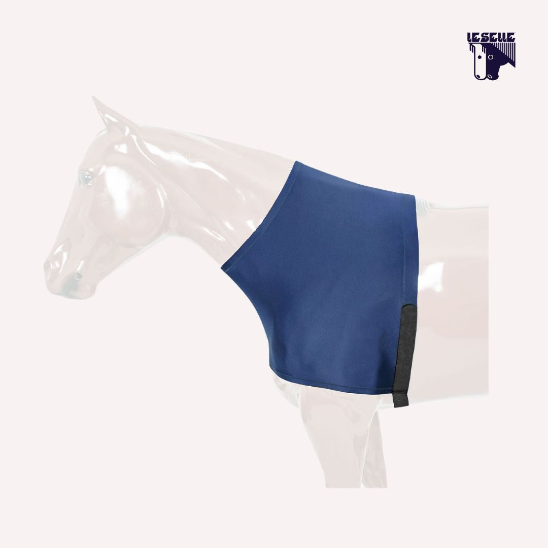 COPRI-SPALLE IN TESSUTO TECNICO UMBRIA EQUITAZIONE - BLU