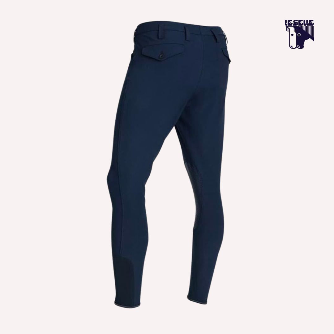 PANTALONI RODRIGO PIKEUR - BLU