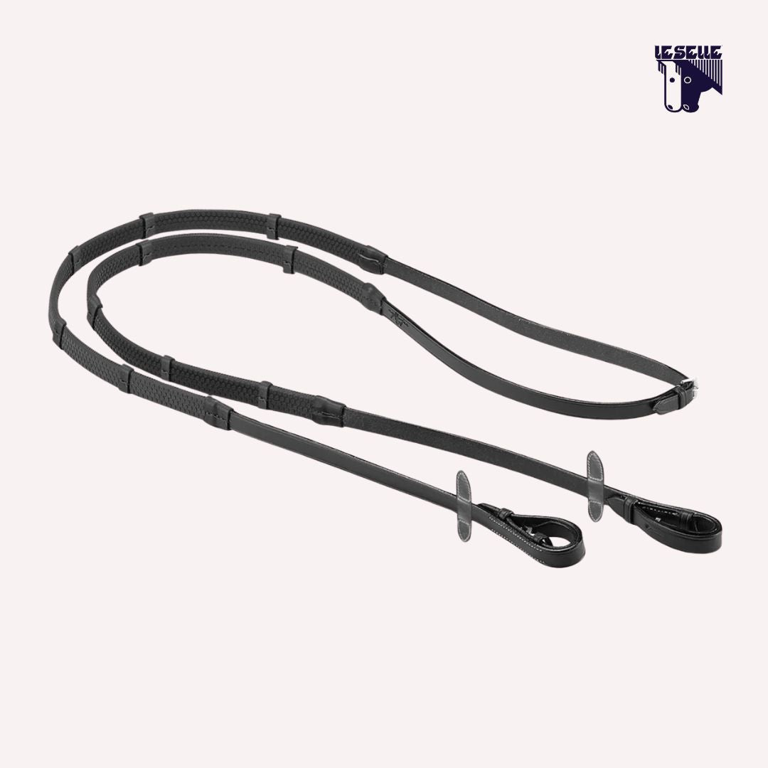 REDINI EMPORIO 5/8' IN GOMMA CON STOPPER EQUIPE - NERO