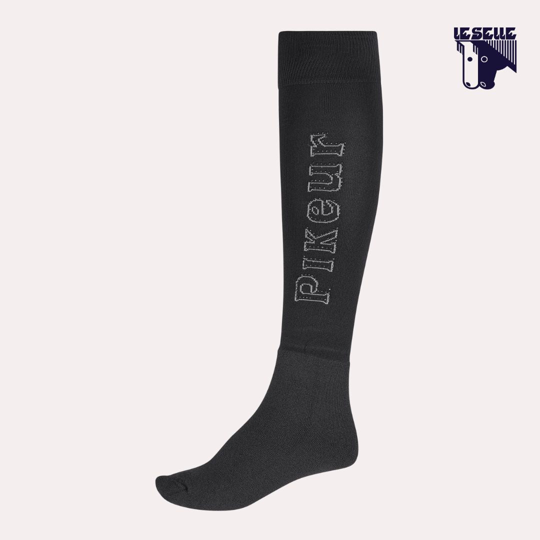CALZINI PIKEUR KNEE SOCKS WOOL - NERO