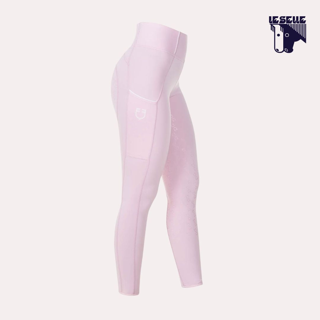 LEGGINGS EQUESTRO - ROSA CONFETTO