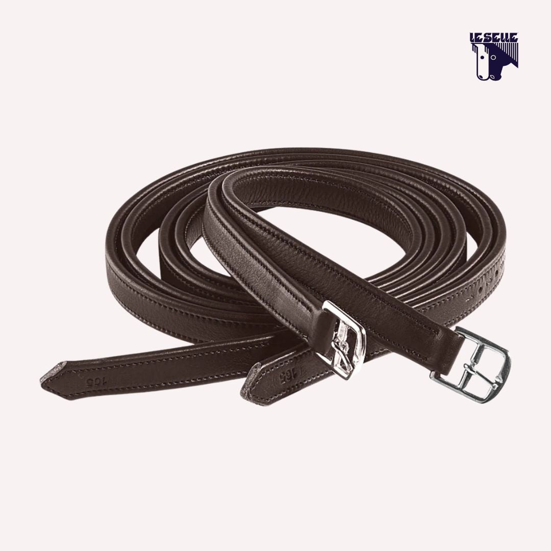 STAFFILI IN PELLE INTERNO NYLON EQUIPE - MARRONE