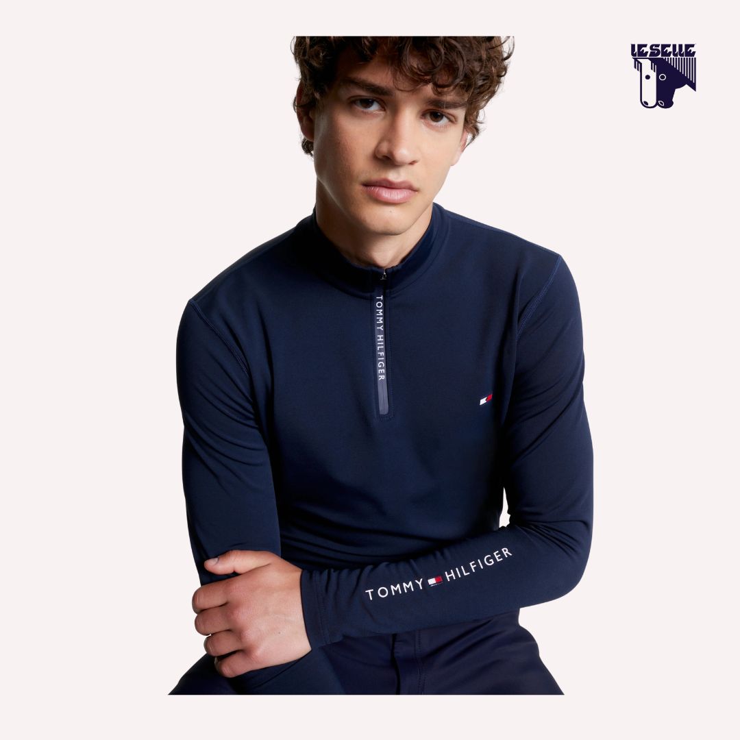 MAGLIA TERMICA TOMMY HILFIGER - BLU