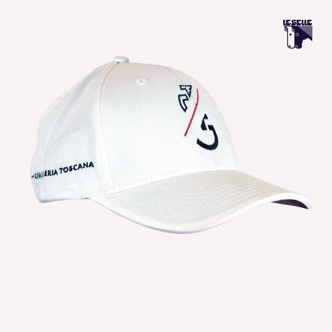 CAVALLERIA TOSCANA TEAM CAP - BIANCO