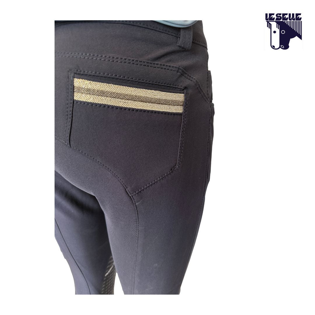 PANTALONI GRIP AL GINOCCHIO ANIMO - BLU